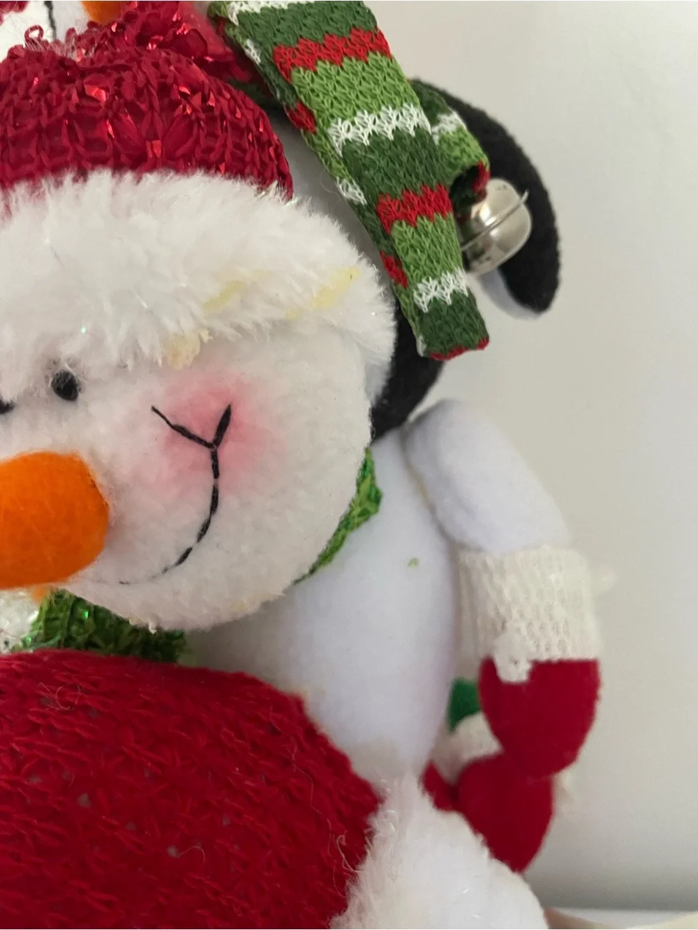 VTG Dan Dee Standing Christmas Seasonal Decor Snow Man Penguin Santa